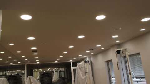 Electrical installation in a gym 3