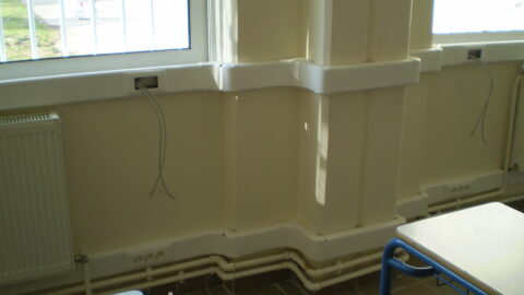 Installation of electrical and structured cabling 6