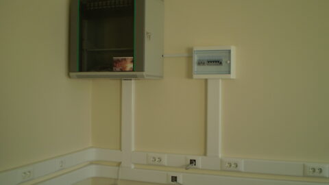 Installation of electrical and structured cabling 1